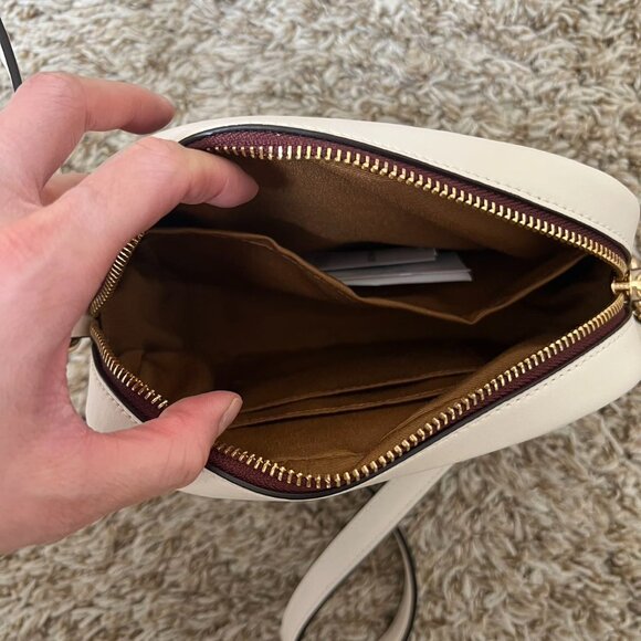 Coach Mini Jamie Camera Bag In Signature Canvas With Varsity Motif - Picture 6 of 12